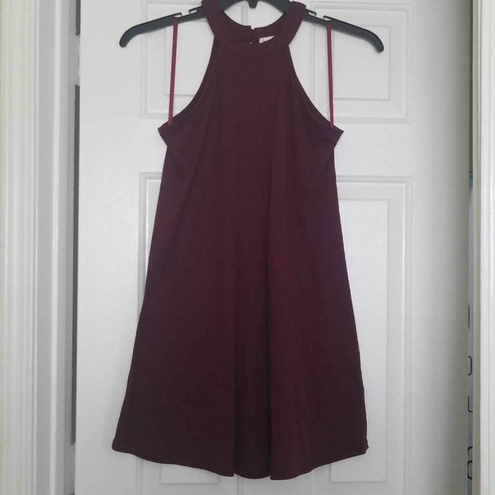 Maroon Dress
